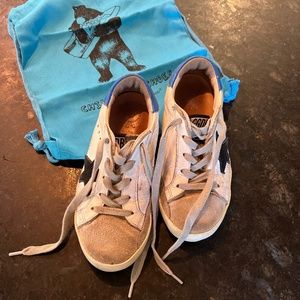 Golden Goose Kids sz 30 leather sneakers